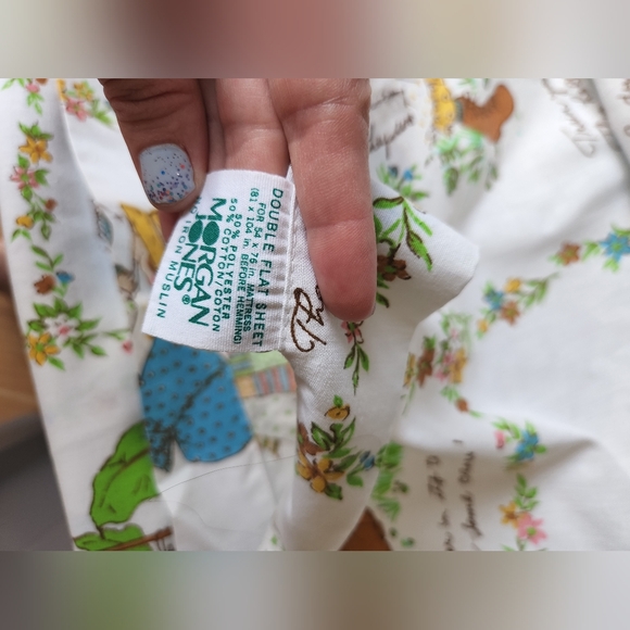 Vintage sheets floral and holly hobby - Picture 4 of 5